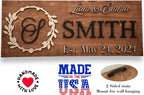 Custom Family Name Sign | Personalized Wooden Wedding Gift | Rustic Last Name - Image 9