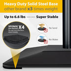 VAIIGO 3 Packs Heavy Duty Pedestal Poster Sign Stand, 8.5"x11" Adjustable Floor - Image 6