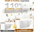 Docnest 3 Tier Mesh Wall File Holders - Image 3
