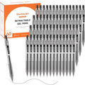 Shuttle Art Black Gel Pens, Ink Glide Series 60 Pack Retractable 0.5mm Fine by ShuttleArt