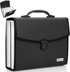 Uquelic 26 Pockets Expanding File Folder Organizer by Uquelic