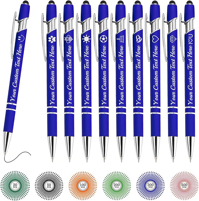 Custom Pens Bulk Personalized Ballpoint Pen by XJone