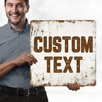 Custom Sign, Custom Street Sign, 11 Font Colors, 13 Font Styles, 4 Hole Options - Image 2