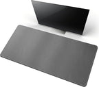 CENNBIE Leather Desk Mat, 39.3x19.6 Extra Large Desk Pad Blotter Protector by CENNBIE