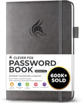 Clever Fox Password Book with alphabetical tabs. Internet Address Organizer by CleverFox