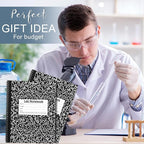 Affrolling 2 Pack Carbonless Lab Notebook Carbon Copy 8.5'' X 11'' Laboratory - Image 5