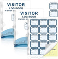 2 Pack of Visitor Badges Log by Unknown