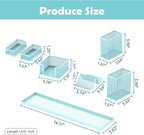SUPEASY Pen Holder for Desk, 6 Piece Mesh Desk Organizer set for Office - Image 3
