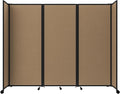 Versare Room Divider 360 Portable Wall Partition | Folding Panels | Large by VERSARE