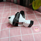 RhyNSky Panda Manual Sticker Dispenser Postage Stamp Roll Dispenser Holder - Image 4
