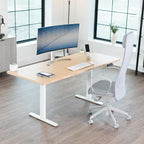 VIVO Dual Motor Electric Sit Stand Desk Frame, 220 lbs Capacity, Memory - Image 7