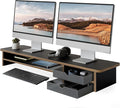 Fenge Monitor Stand, Dual Monitor Riser, 42.5inch Large Desk Computer Monitor by Fenge