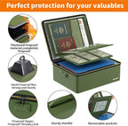 ENGPOW Fireproof Document Box, Hard Fireproof Box - Image 4