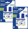 BAZIC Products Correction Fluid, Soft Bristle Brush Applicator, Instant by BAZICProducts