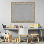 Amanti Art Silver Framed Magnetic Board 24x28 Medium Vision Board - Image 5
