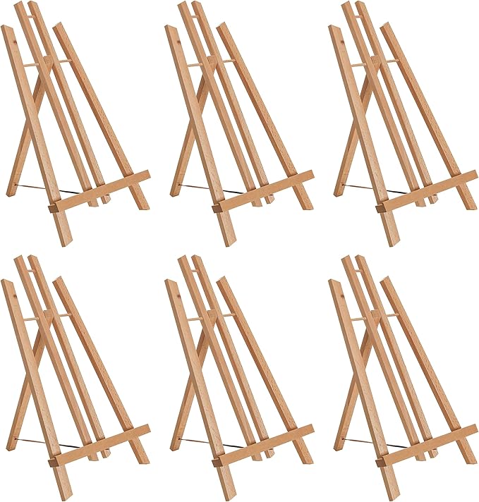 U.S. Art Supply 14" Medium Tabletop Display Easel by USArtSupply