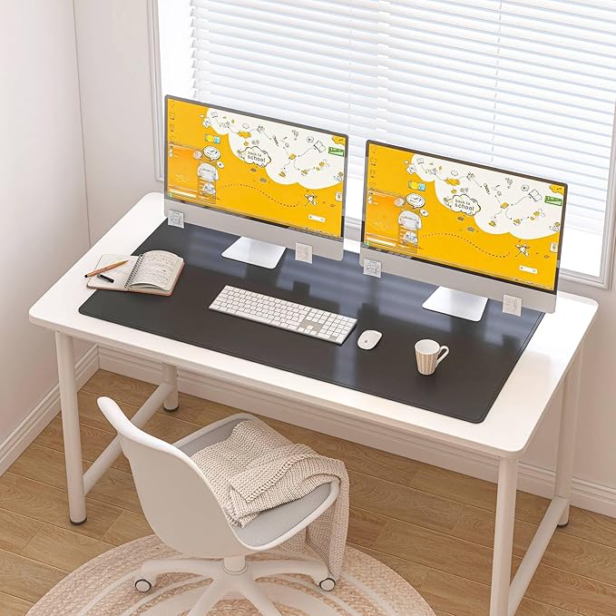 DAWNTREES Desk Mat Protector, PU Leather Desk Pad, Non Slip, Large Mouse Pad - Image 7