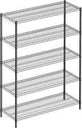 Guan River 5-Shelf Adjustable Metal Shelf Wire Shelving Unit Heavy Duty Storage by GuanRiver