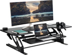 VIVO 48 inch Height Adjustable Large Stand Up Desk Converter, V Series