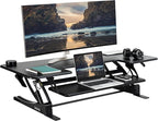 VIVO 48 inch Height Adjustable Large Stand Up Desk Converter, V Series by VIVO