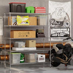 Regal Altair 21" Deep x 60" Wide x 74" Height Wire Shelving Kit | 5-Tier | NSF - Image 5
