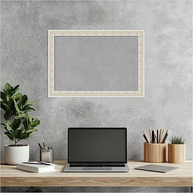 Amanti Art Silver Framed Magnetic Board 14x20 Small Vision Board - Image 6