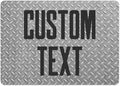 Custom Sign, Custom Street Sign, 11 Font Colors, 13 Font Styles, 4 Hole Options by MySignCenter