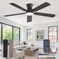 fanbulous 52 inch ceiling fan with light, low, main product view