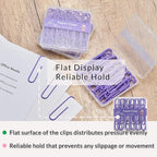 NEEWAY Colorful Large Paper Clips, 2 Inch Jumbo Paper Clips, 3 Pack of 50 - Image 5