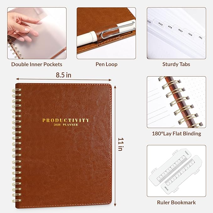 SUNEE 2026 Planner 8.5" x 11" – Dated Productivity Planner - Image 5