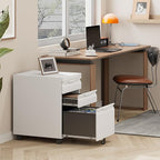 LONGLINK 3 Drawer Mobile File Cabinet - Image 7