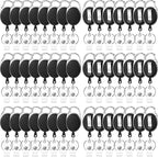 50 Pcs Badge Reels Retractable Heavy Duty Id Badge Holders Retractable Clip by TINSKY