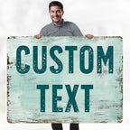 Custom Sign, Custom Street Sign, 11 Font Colors, 13 Font Styles, 4 Hole Options - Image 2