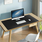 Mydours Extra Long PU Leather Desk Mat, 43.3" x 15.7", Waterproof Surface - Image 5