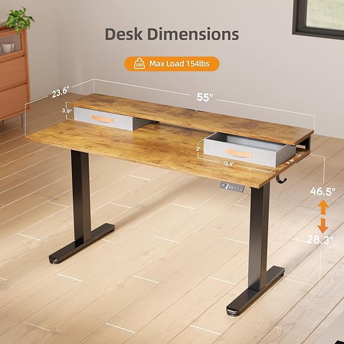 Claiks Electric Standing Desk - Image 3