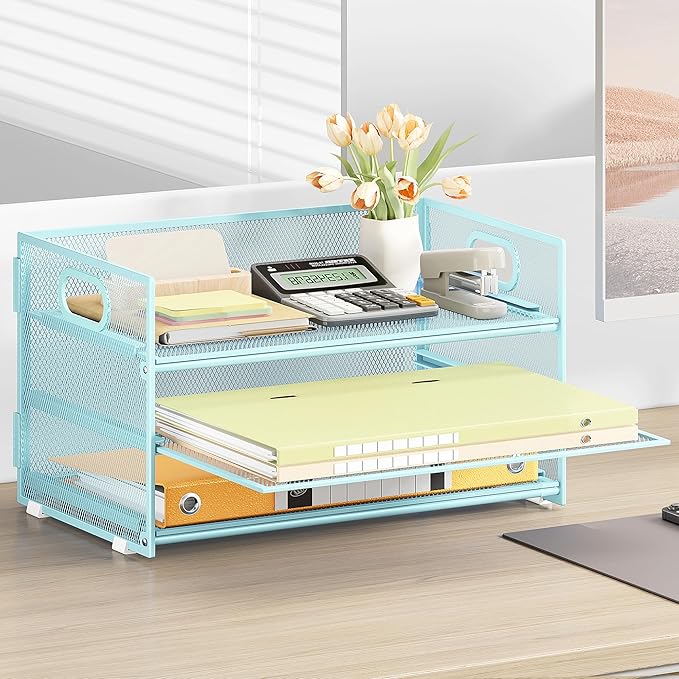 Subekyu 3 Tier Paper Desk Organizer - Image 6