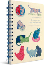 Compendium Spiral Notebook – Be Who You Are. Love What You Love. – A Designer - Image 3