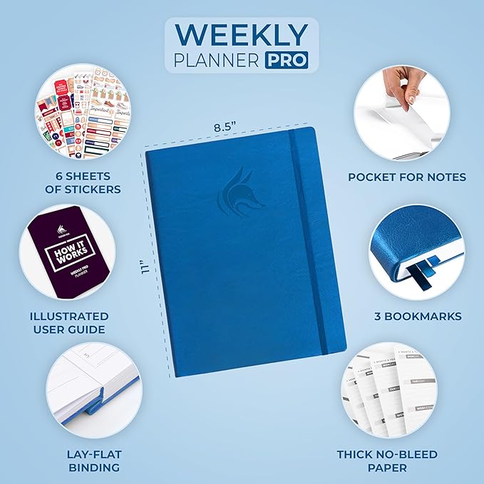 Clever Fox Planner PRO – Weekly & Monthly Life Planner to Increase Productivity - Image 2