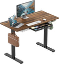 SHW 48-Inch Electric Height Adjustable Standing Desk by SHW