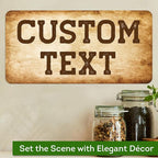 Custom Sign, Custom Street Sign, 11 Font Colors, 13 Font Styles, 4 Hole Options - Image 4