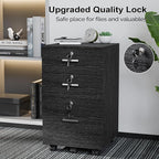 VINGLI 3-Drawer File Cabinet - Image 5