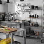 Regal Altair 24" Deep x 30" Wide x 64" Height Wire Shelving Kit | 4-Tier | NSF - Image 5
