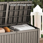 Yardgrace 180 Gallon Outdoor Storage Deck Box - Image 3