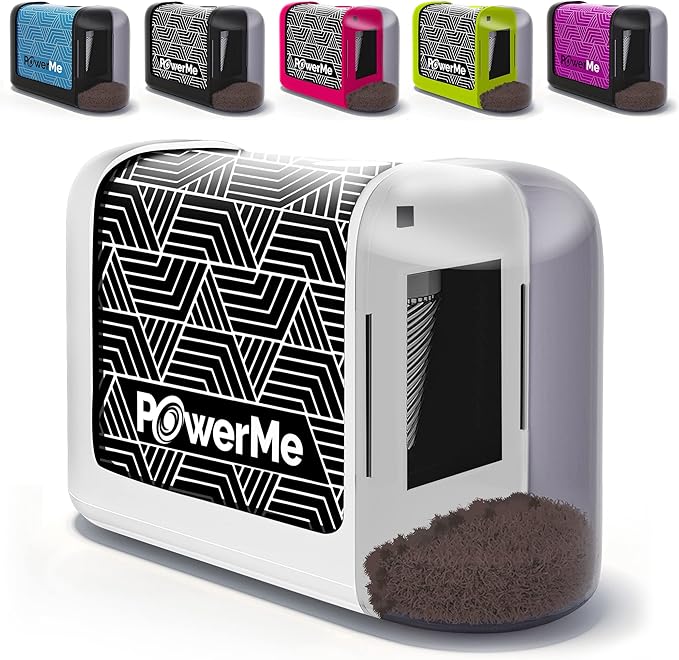 Battery-Operated Electric Pencil Sharpener by POWERME