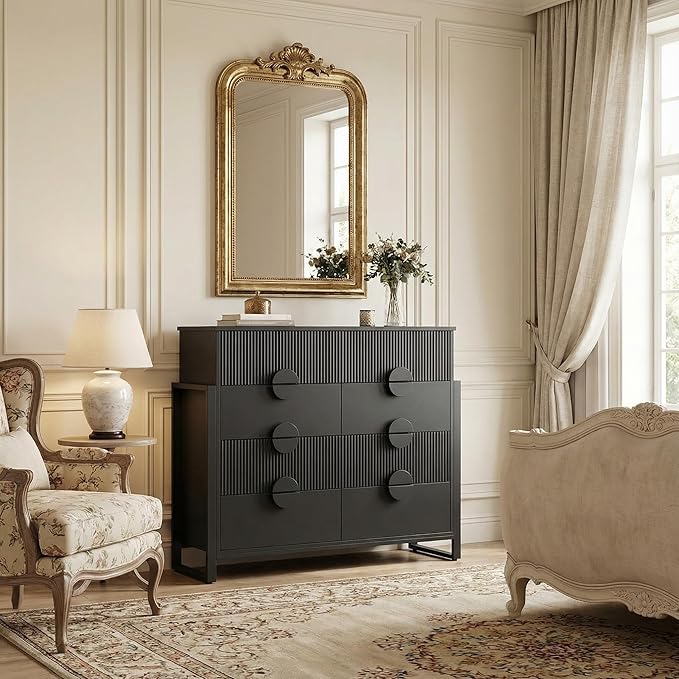 LGHM Fluted Dresser for Bedroom - Image 6