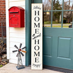 Farmhouse Wooden Welcome Sign Stand - Image 8