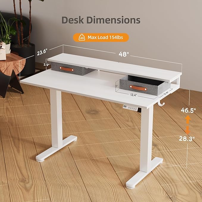 Claiks Electric Standing Desk - Image 3