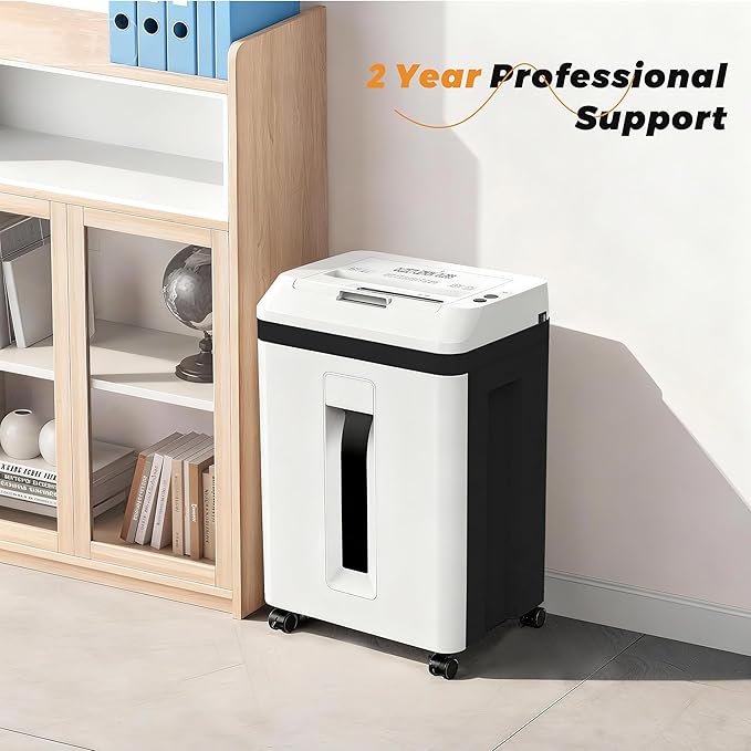 QUIETLEMON 150 Sheet Paper Shredder Heavy Duty, Micro Cut and CDs/Cards - Image 8