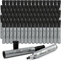 Buecs Permanent Markers, Chisel tip, Waterproof &Fade Resistant, Quick Drying by Buecs