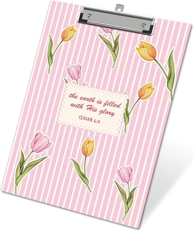 APIILVPQ Tulip Clipboard, Bible Verse Clipboards by Unknown